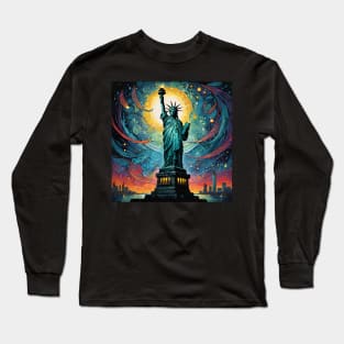 Statue of Liberty Long Sleeve T-Shirt